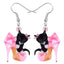 Cat in Shoe Earrings - Cat earrings