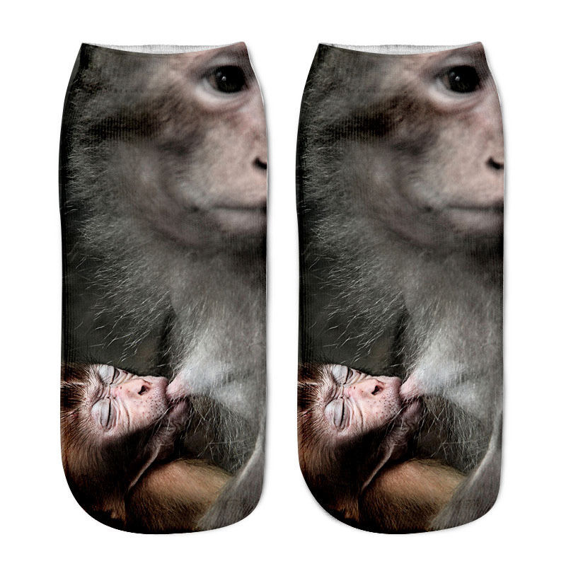 Cat in sock - Dark Grey - Cat Socks