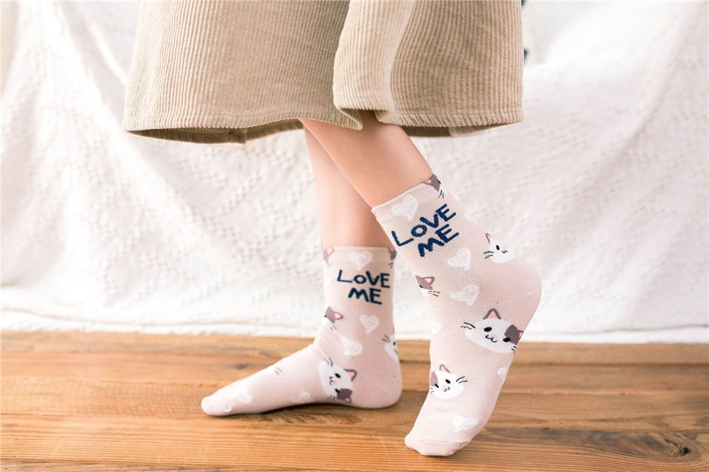 Fluffy Cat Paw Fleece Socks (2pairs) – Always Whiskered