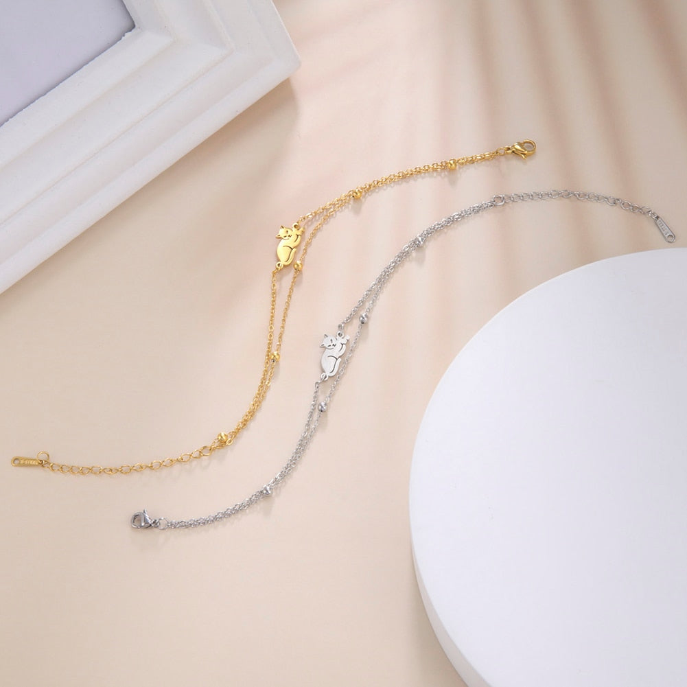 Cat Jewelry Bracelet - Cat bracelet