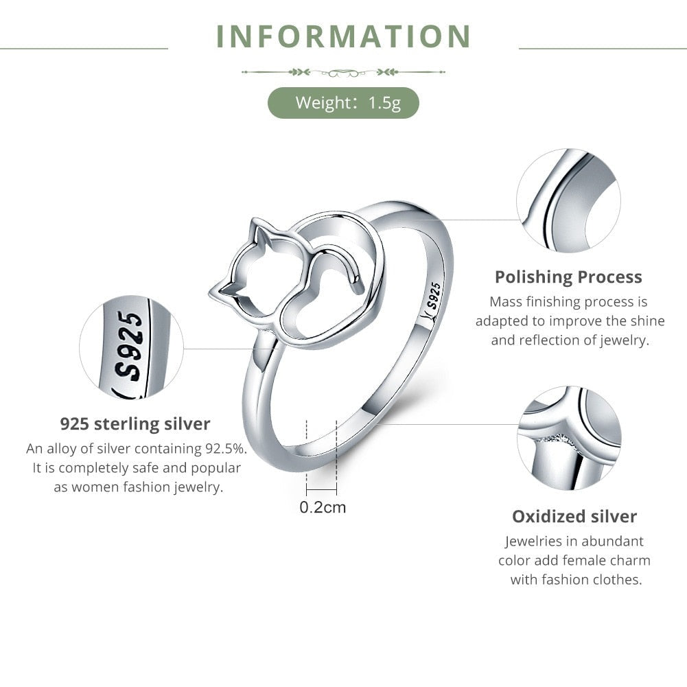 Cat Jewelry Ring - cat rings