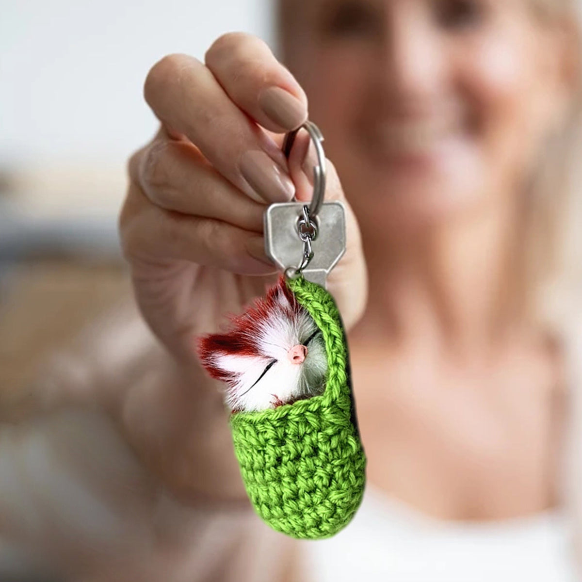 Cat Keychain Crochet - Cat Keychains