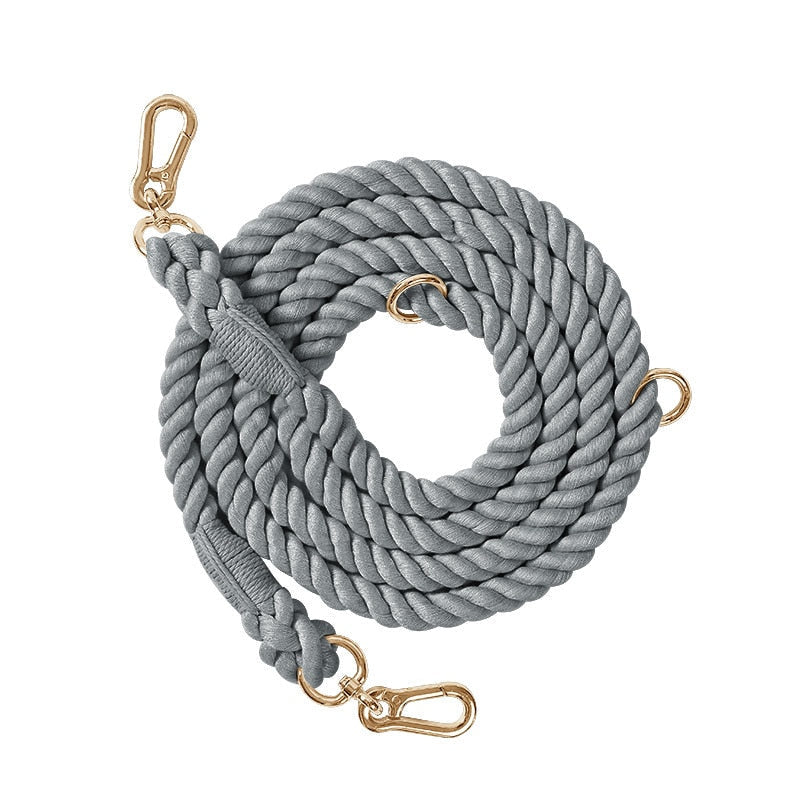 Cat Leash Long - Dark Gray / S - cat harness leash
