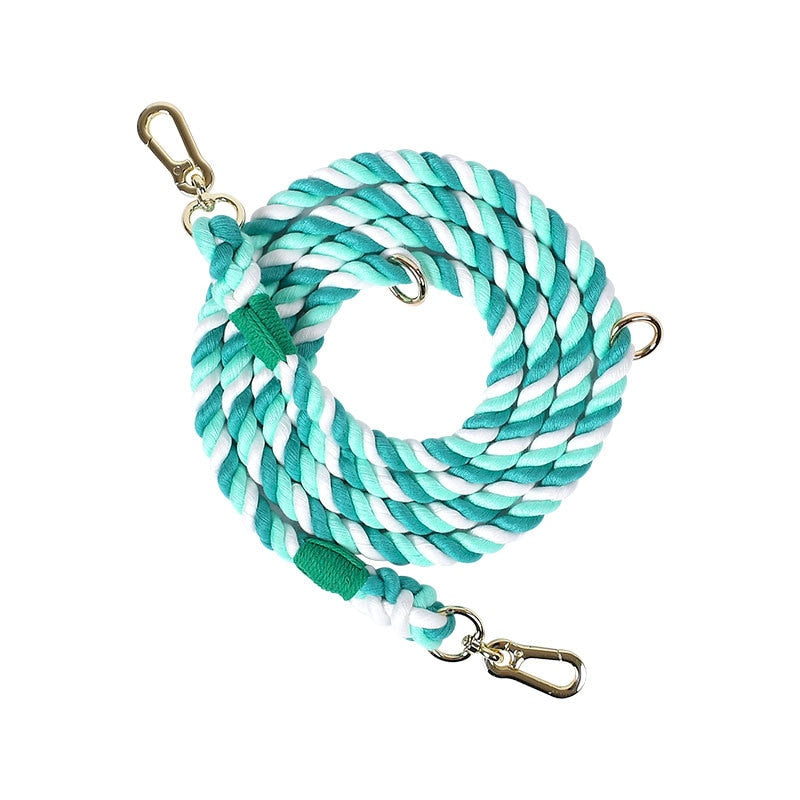 Cat Leash Long - Green Black / S - cat harness leash