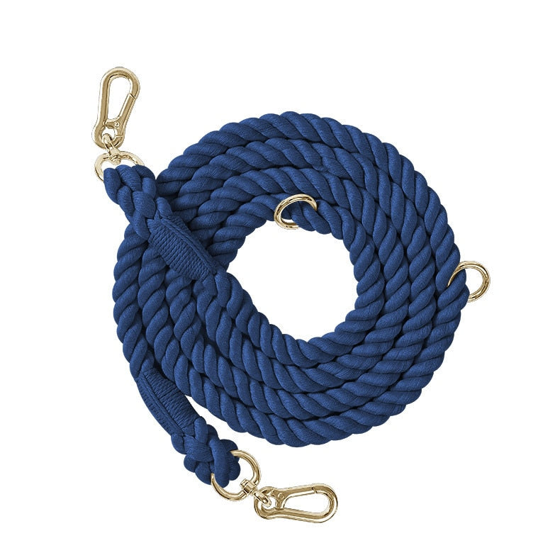 Cat Leash Long - Dark Blue / S - cat harness leash