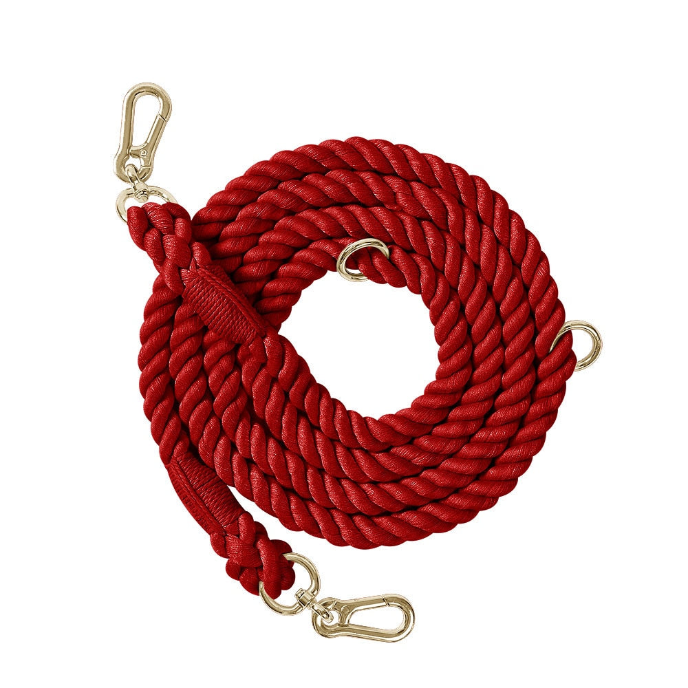 Cat Leash Long - Burgundy / S - cat harness leash