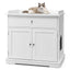 Cat Litter Box Enclosure - White - Cat litter Box