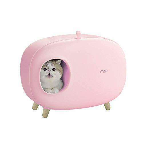 Cat Litter Box House - Pink - Cat litter Box