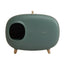 Cat Litter Box House - Dark Green - Cat litter Box