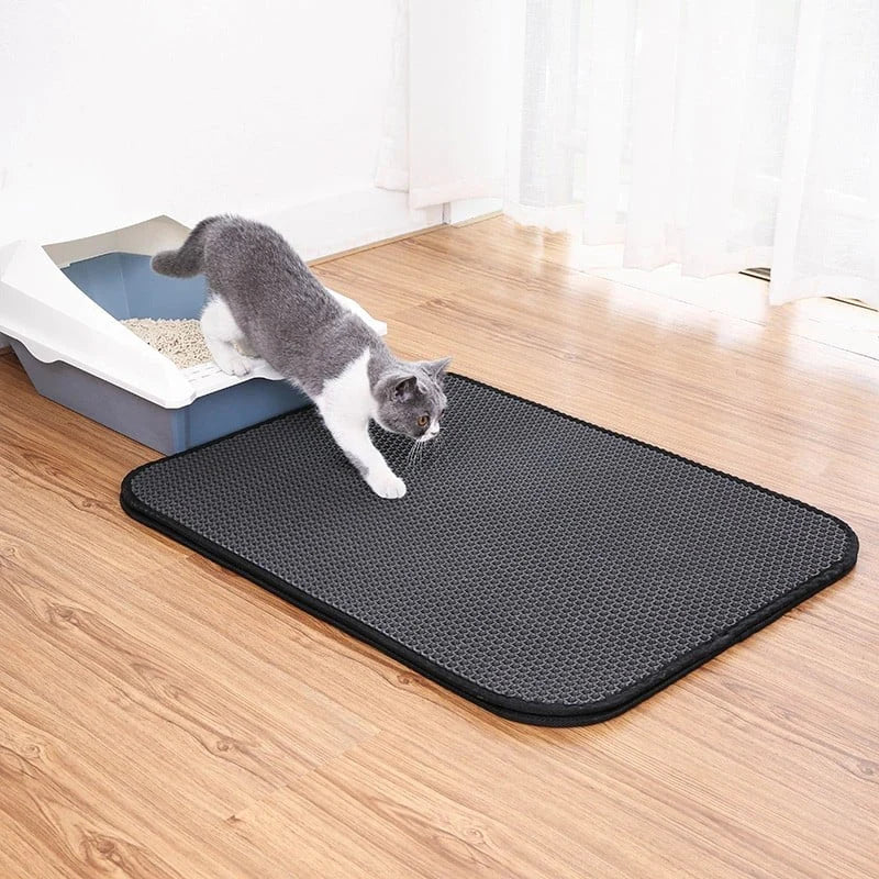 Cat Litter Mat - Black / 30X30CM - Cat Litter Mat