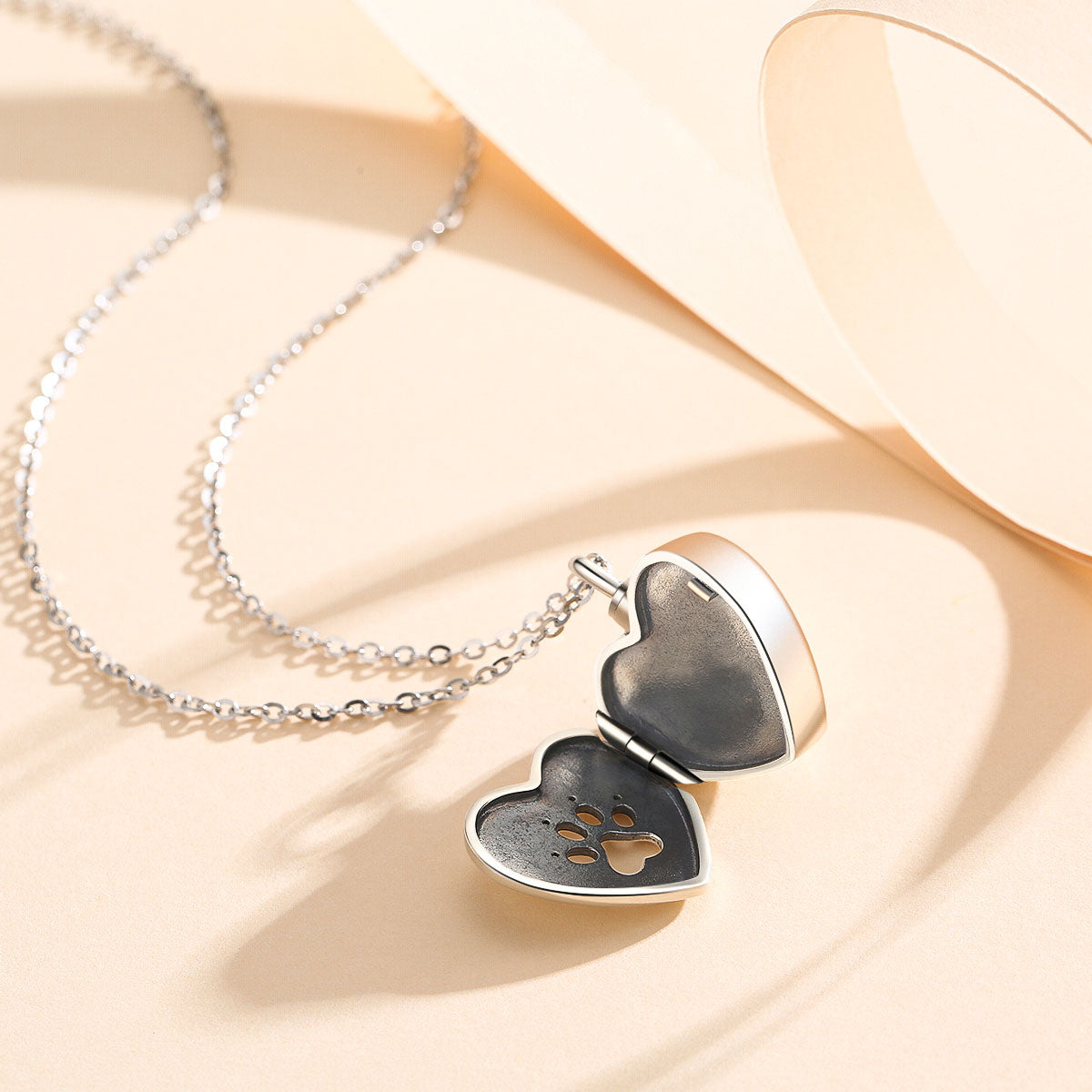 Cat Locket Necklace - Cat necklace