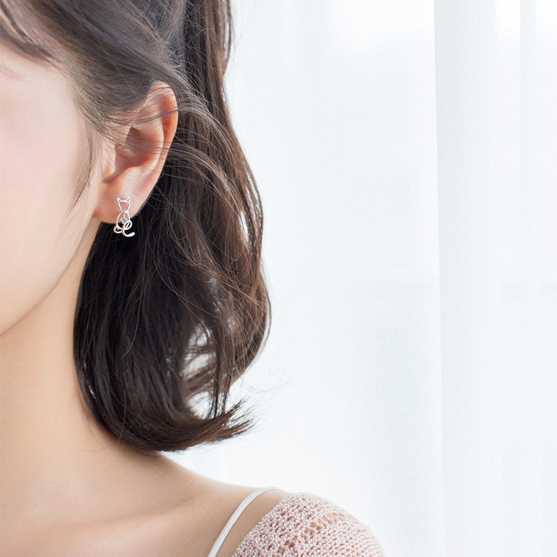 Cat Lover Earrings - Cat earrings