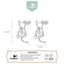 Cat Lover Earrings - Cat earrings