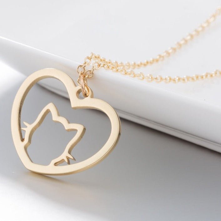 Cat Lover Necklace - Cat necklace