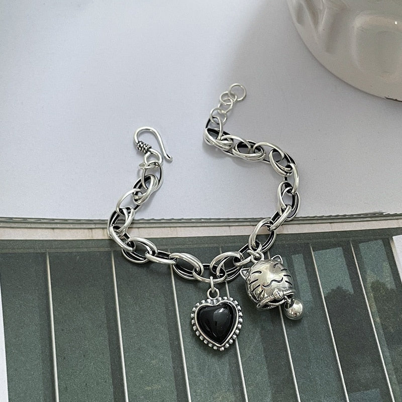 Cat Mom Bracelet - Cat bracelet