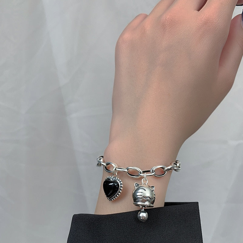 Cat Mom Bracelet - Cat bracelet