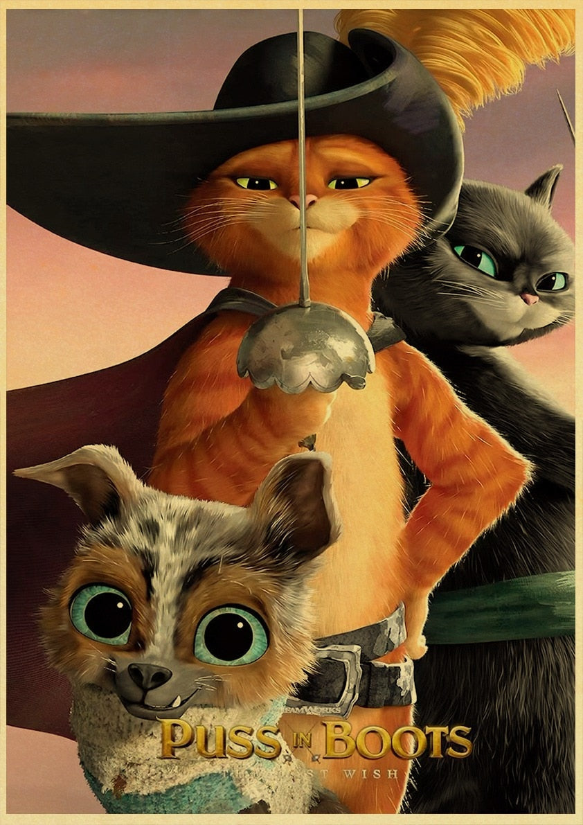 Cat Movie Posters - 30X21cm / Sword - Cat poster