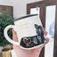 Cat Mug Set - White / 360ml
