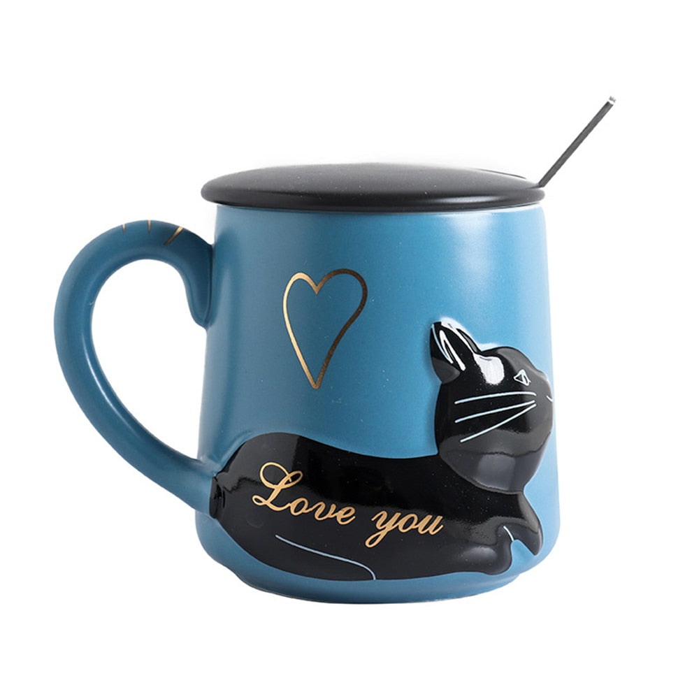 Cat Mug Set