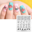 Cat Nail Art Template Designs
