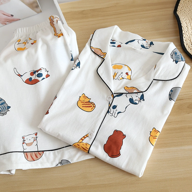 Cat Pajamas Womens - Cat pajamas