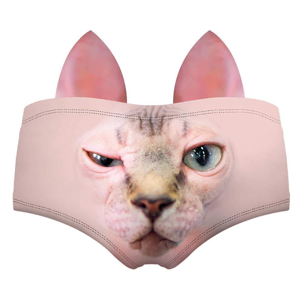 Cat Panties with Ears - Tuesday - Cat panties