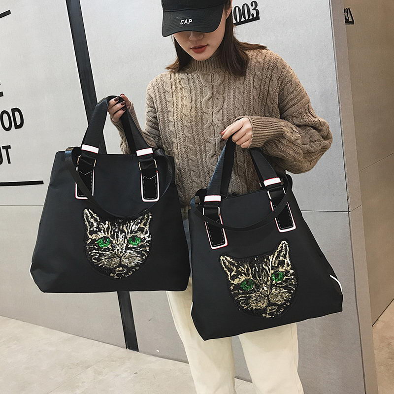 Cat Pattern Handbag - Cat Handbag