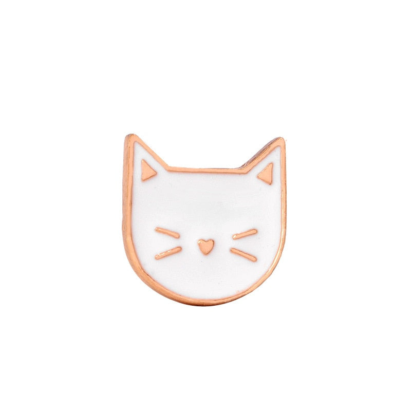 Cat Paw Enamel Pin - hot cat