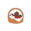 Cat Paw Enamel Pin - Strawberry cat