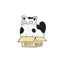 Cat Paw Enamel Pin - Box cat 2