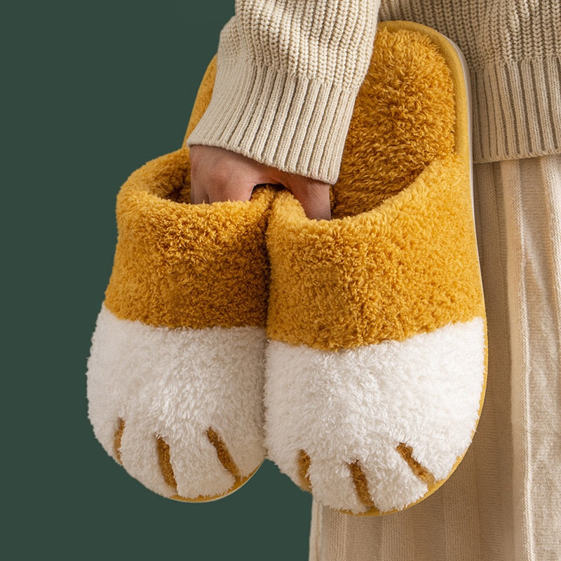 Cat Paw Slippers - Cat slippers