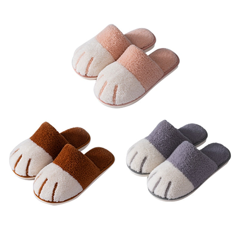Cat Paw Slippers - Cat slippers