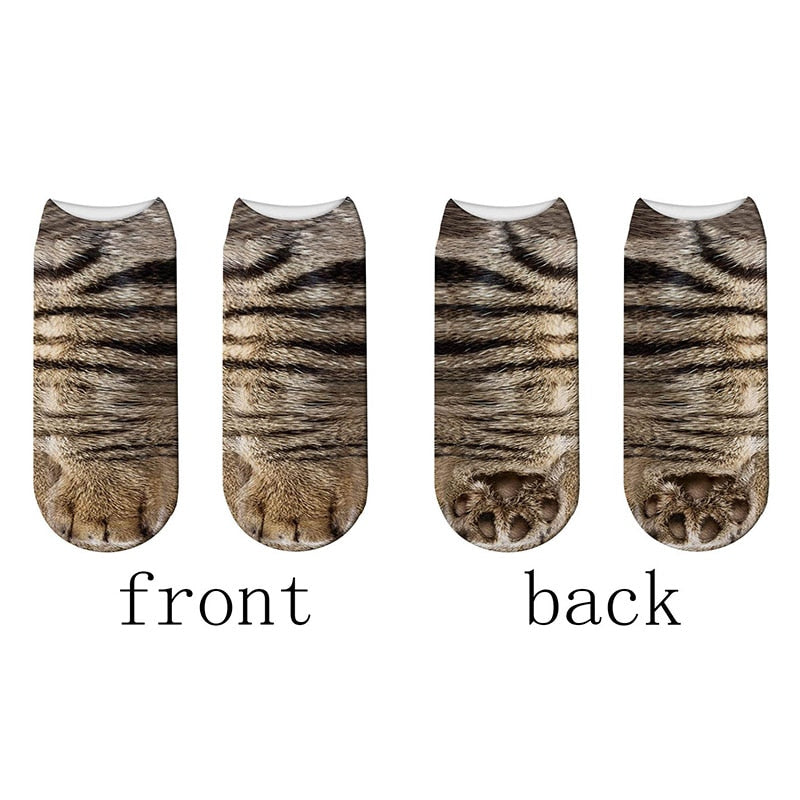 Cat Paws Socks - style15 / CN / One Size - Cat Socks