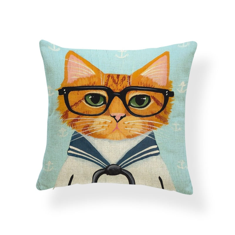 Cat Picture Pillow