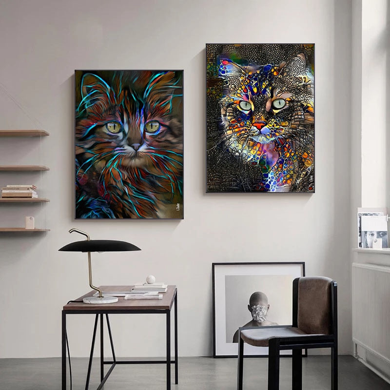 Cat Pictures Wall Art