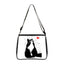 Cat Print Handbag - White / 20CMX24CM - Cat Handbag