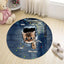 Cat Print Rug - Brown / China