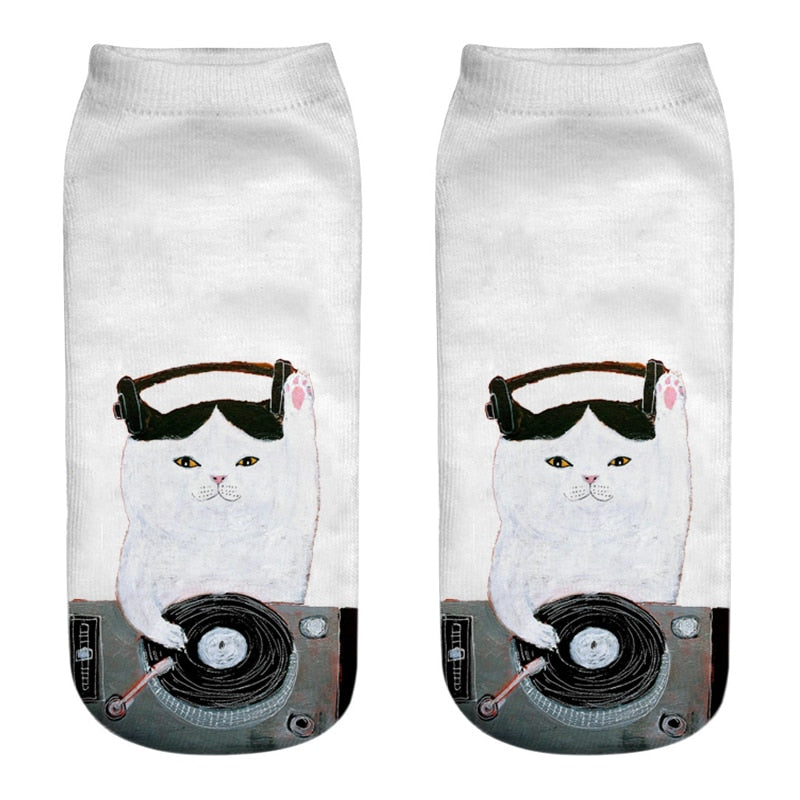 Cat Print Socks - Style10 / China / 34-41(EUR) - Cat Socks