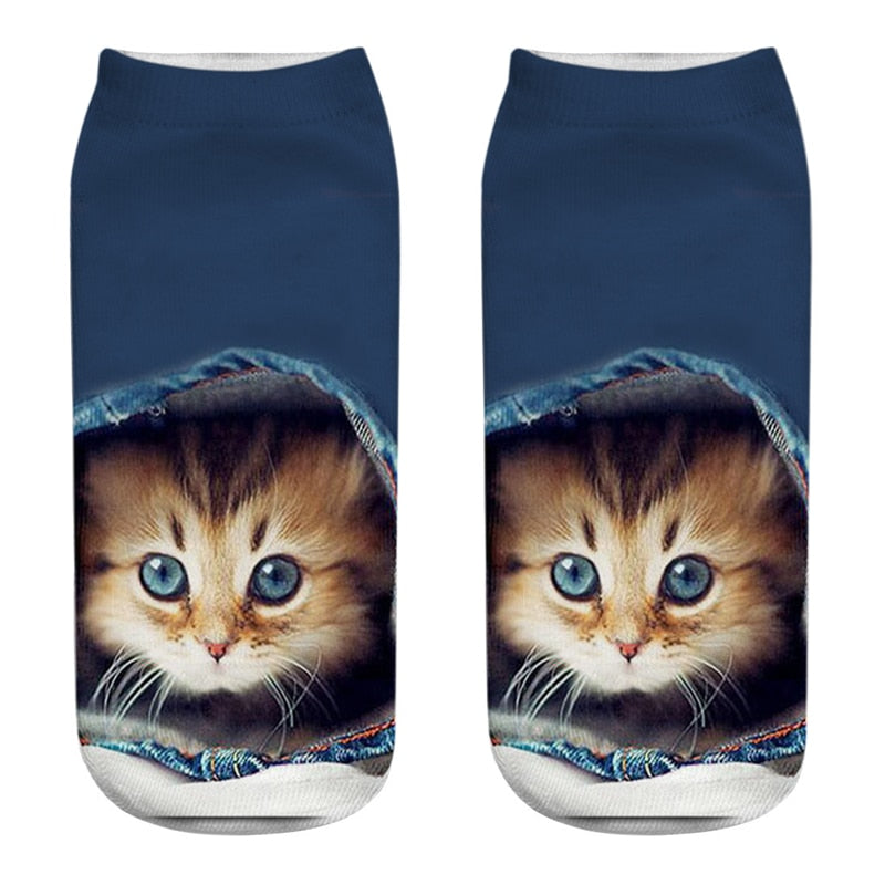 Cat Print Socks - Style5 / China / 34-41(EUR) - Cat Socks