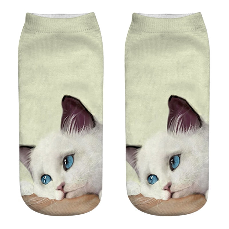 Cat Print Socks - Style6 / China / 34-41(EUR) - Cat Socks
