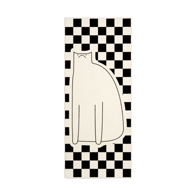 Cat Proof Rugs - Black / 50x120cm