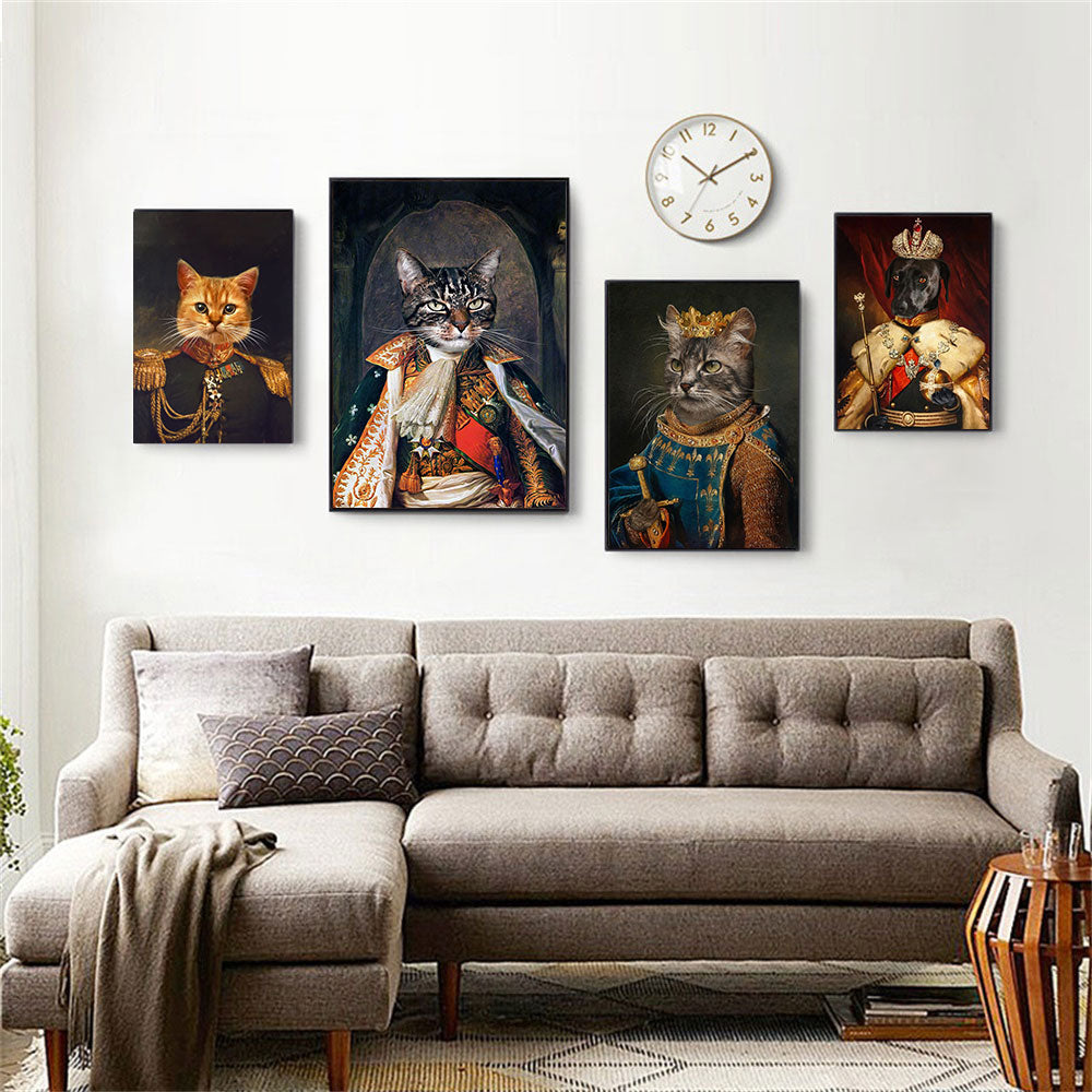 Cat Royalty Painting