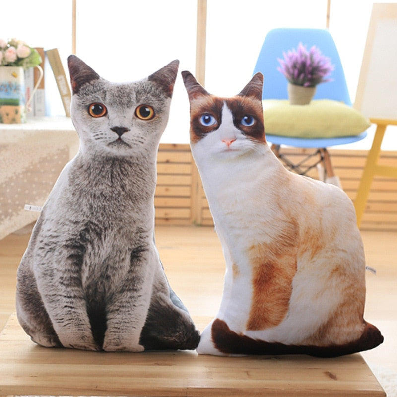 Cat Shaped Pillow