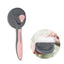 Cat Shedding Brush - Pink