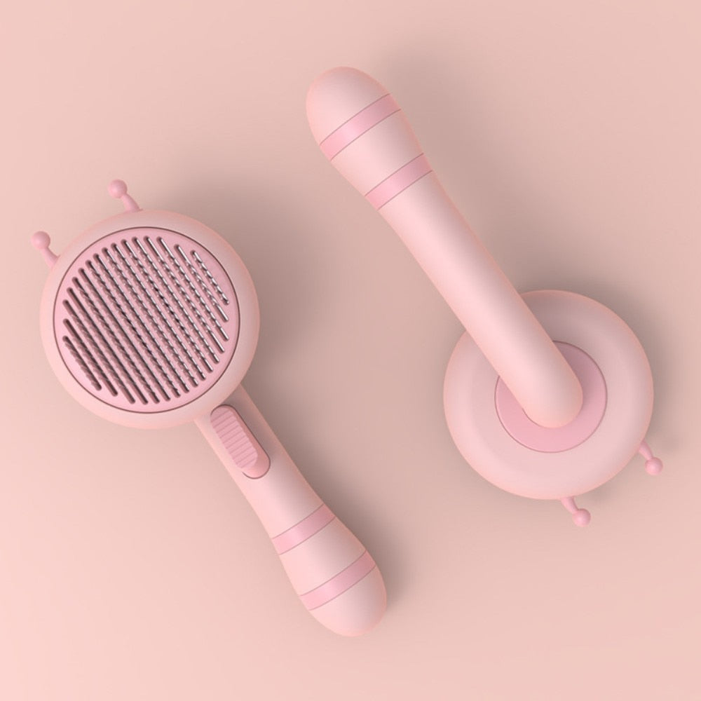 Cat Slicker Brush - Pink