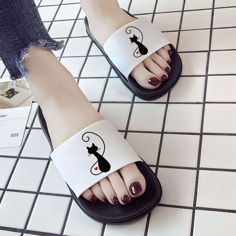 Cat Slippers for Adults - Cat / 36 - Cat slippers
