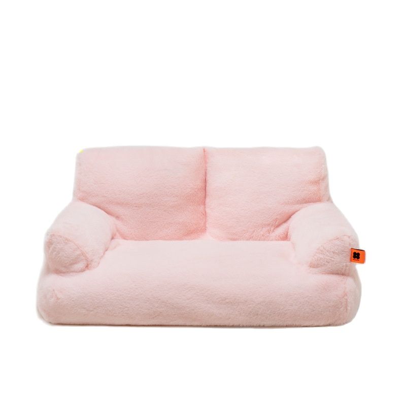 Cat Sofa Bed - Pink / 66x37x33cm