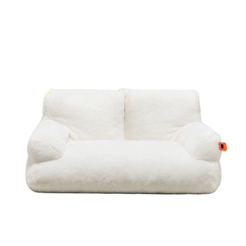 Cat Sofa Bed - White / 66x37x33cm