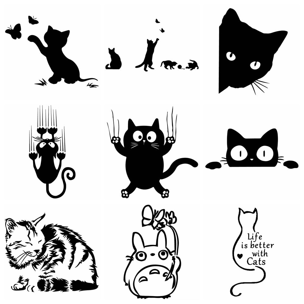 Cat Stickers for Cars
