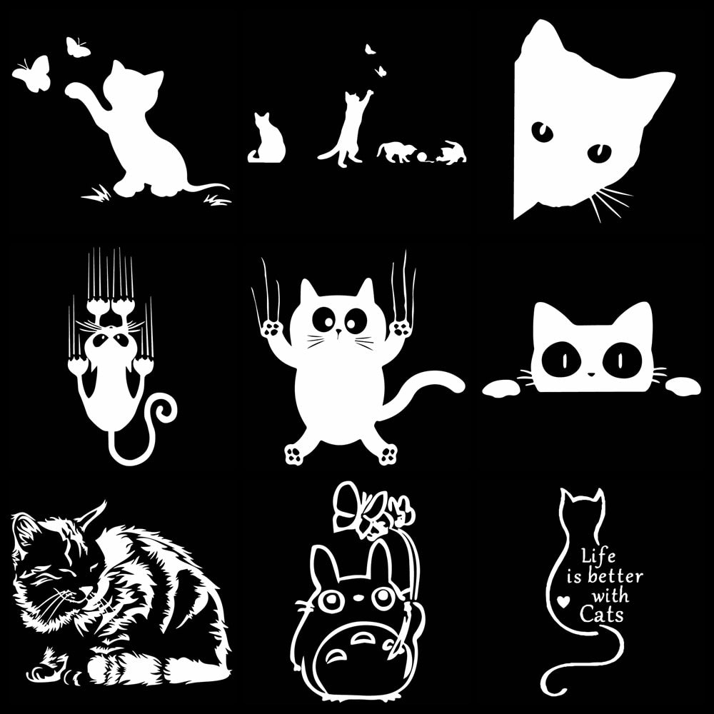 Cat Stickers for Cars